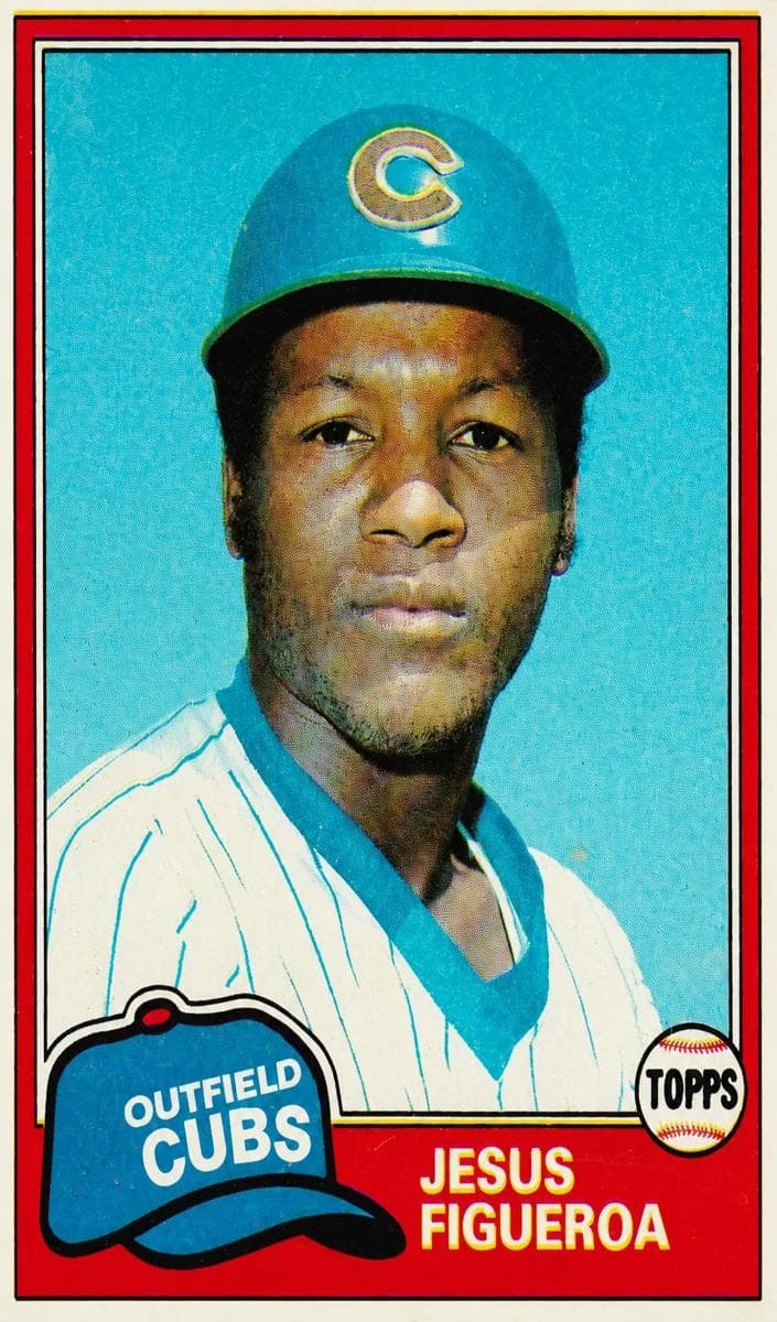 Jesus Figueroa 1981 topps Topps