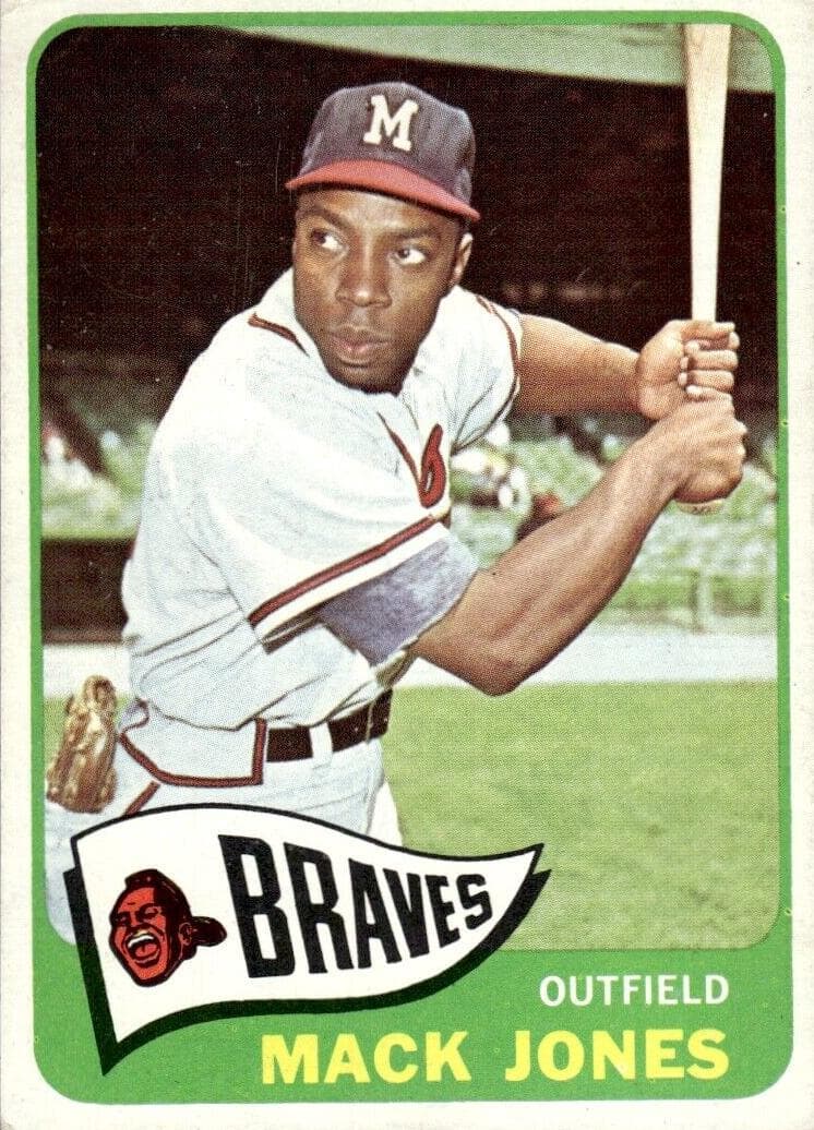 Mack Jones 1965 topps Topps
