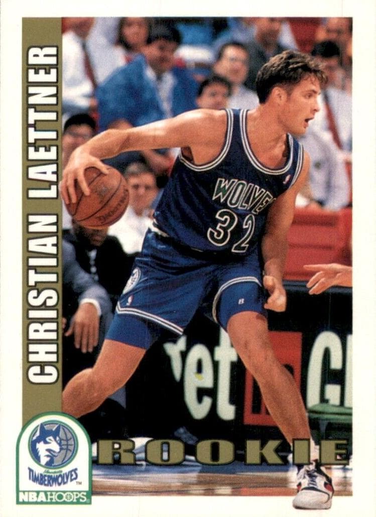 Christian Laettner 1992 panini Hoops