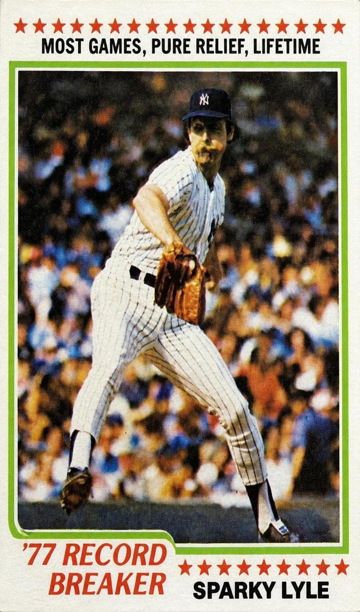 Sparky Lyle 1978 topps Topps