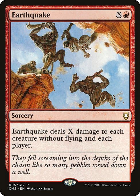 Earthquake 1994 Magic: The Gathering Revised