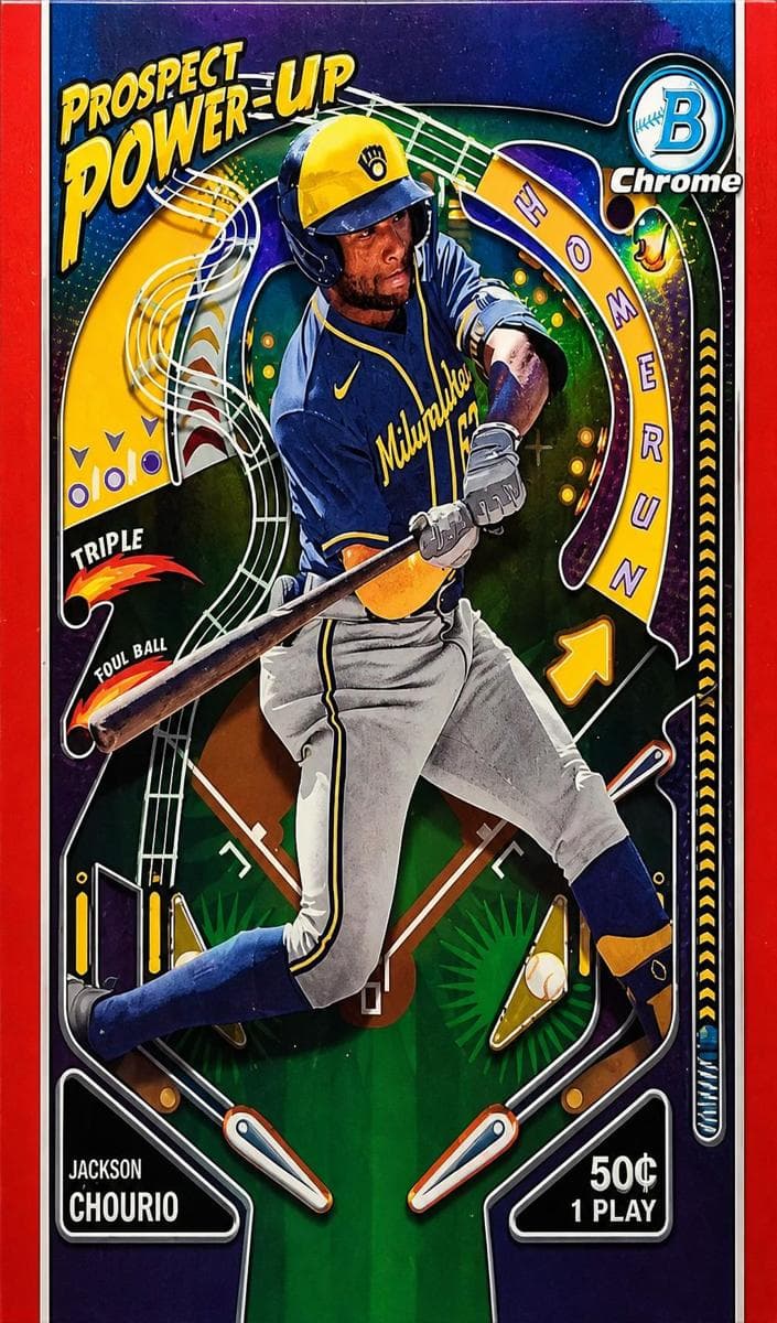 Jackson Chourio 2024 bowman Bowman Chrome