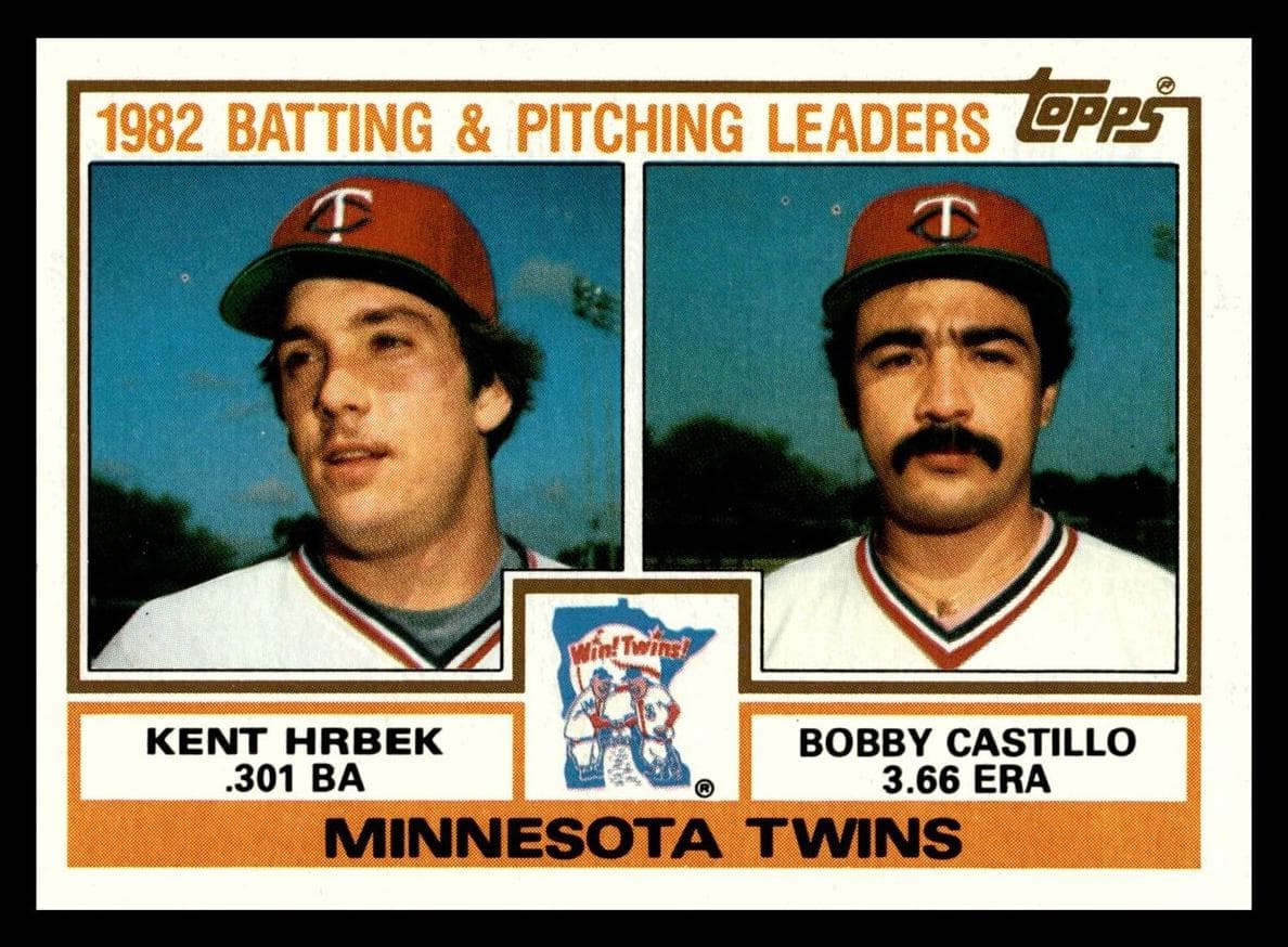 Twins Leaders / Checklist trading card