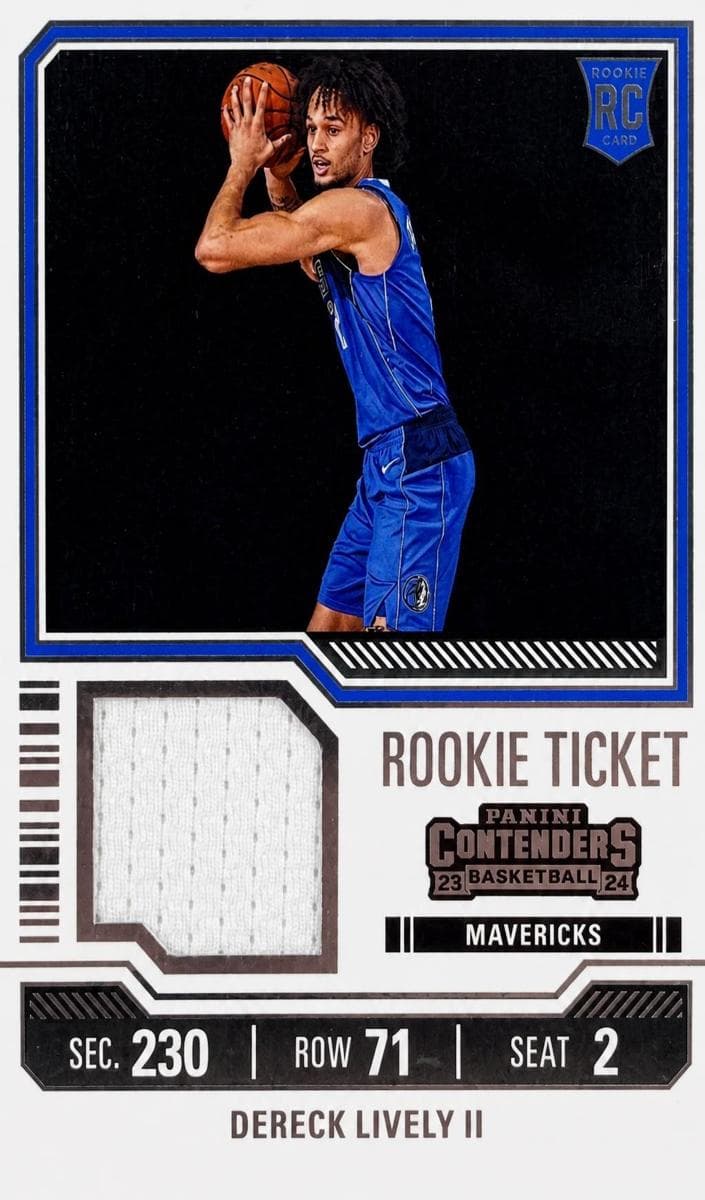 Dereck Lively II 2023 panini Panini Contenders