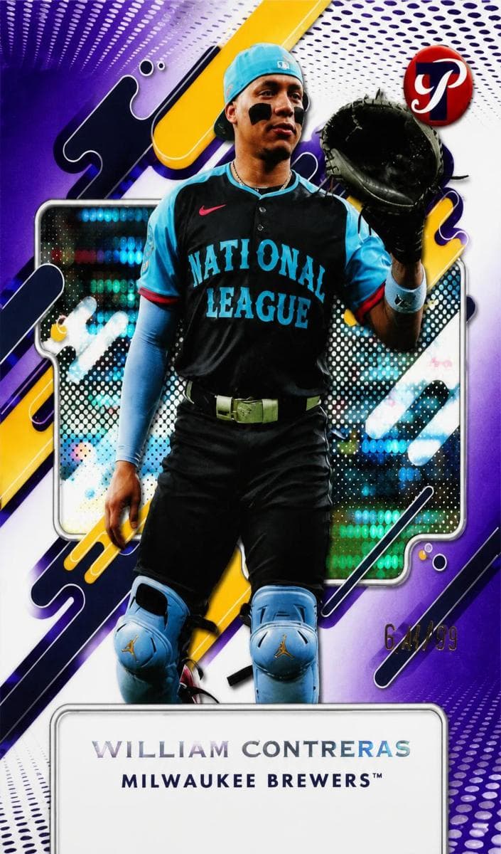 William Contreras 2025 topps Topps Pristine