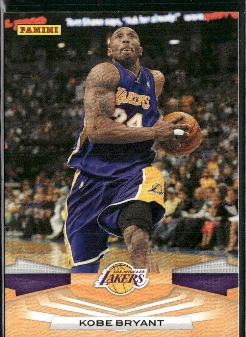 Kobe Bryant 2009 panini