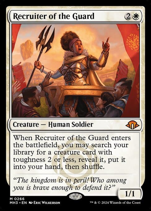 Recruiter of the Guard 2016 Magic: The Gathering