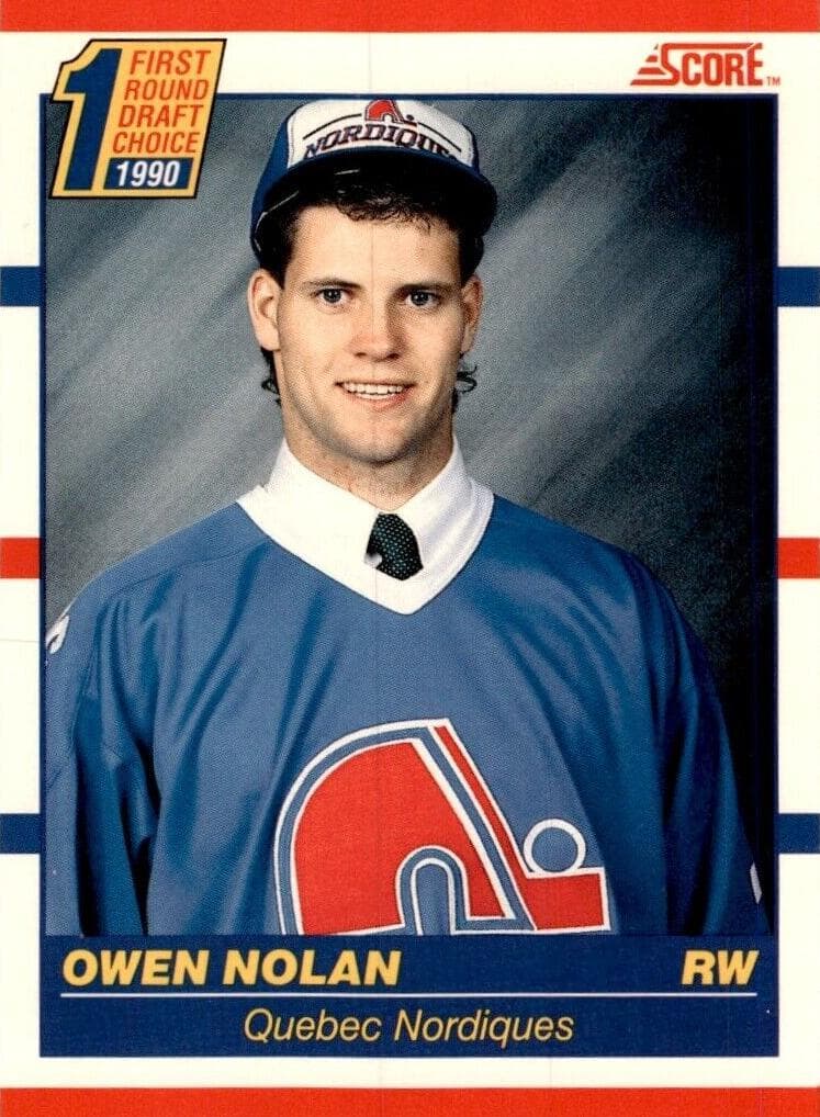 Owen Nolan 1990 panini Score (CA)