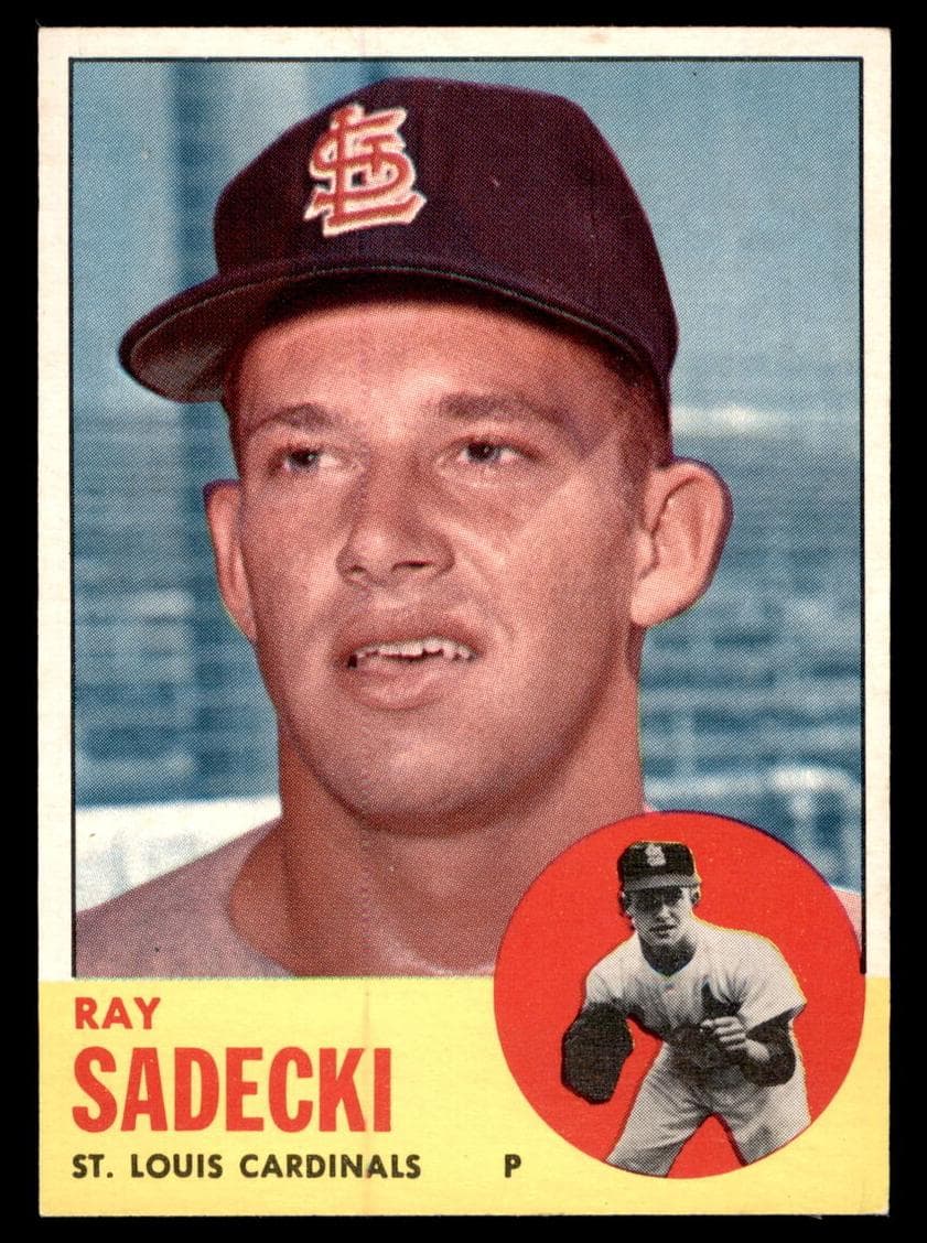 Ray Sadecki 1963 topps Topps