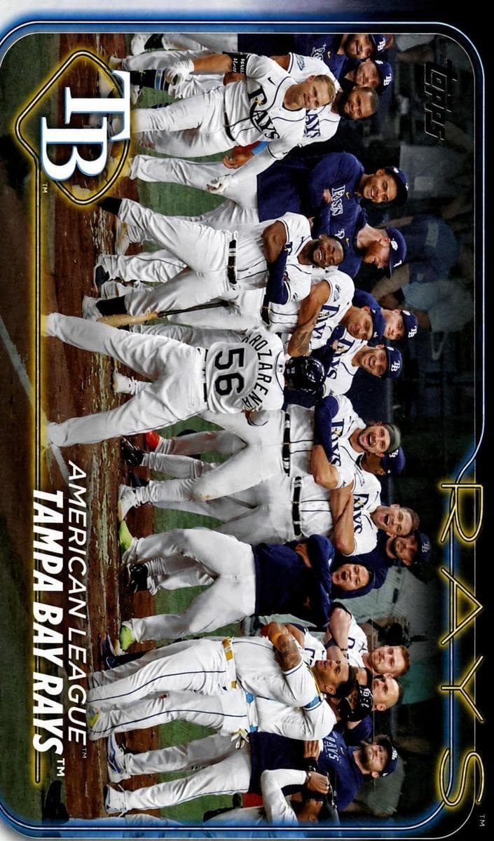 Tampa Bay Rays trading card