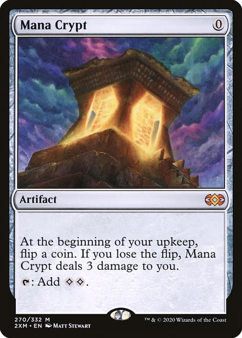 Mana Crypt 2020 Magic: The Gathering Double Masters