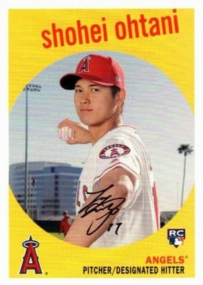Shohei Ohtani 2018 topps
