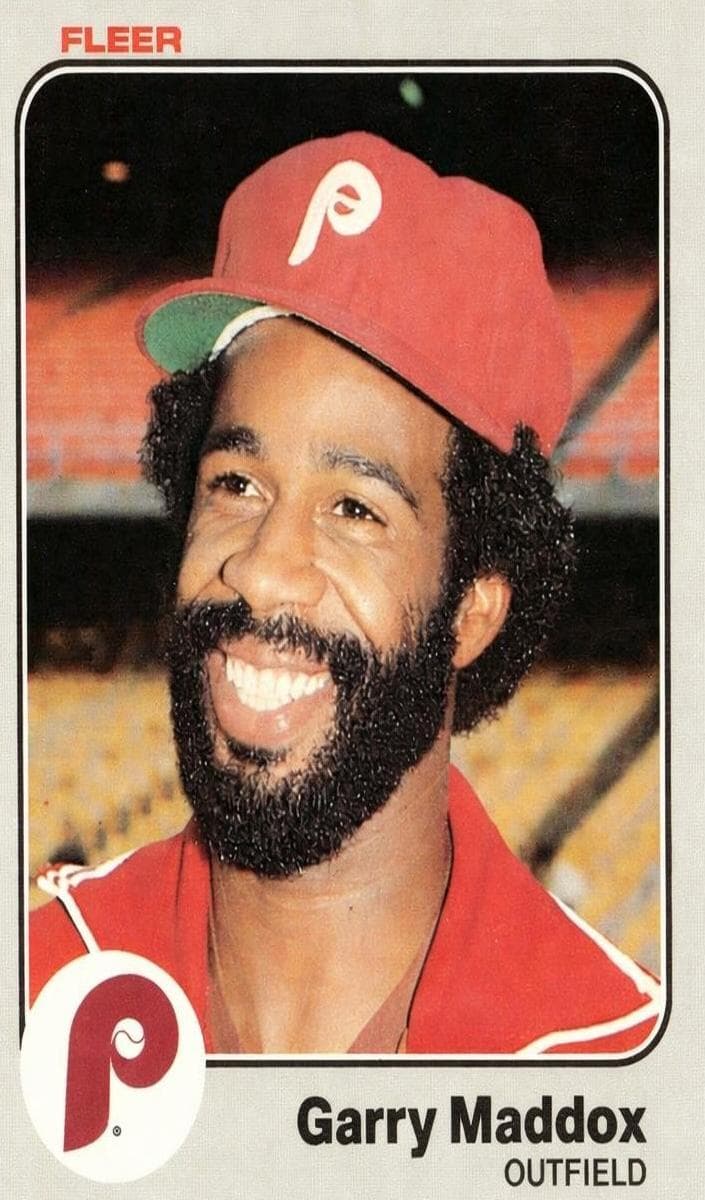 Garry Maddox trading card
