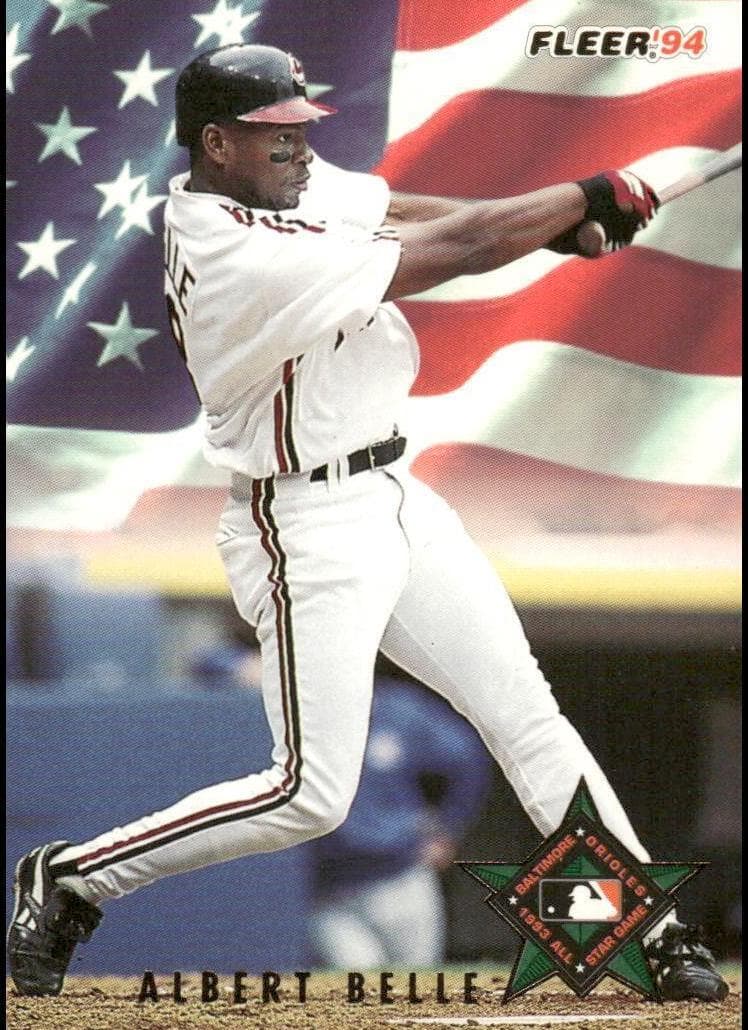 Albert Belle 1994 fleer Fleer
