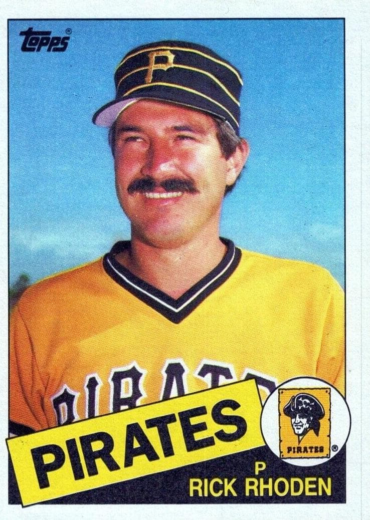 Rick Rhoden trading card