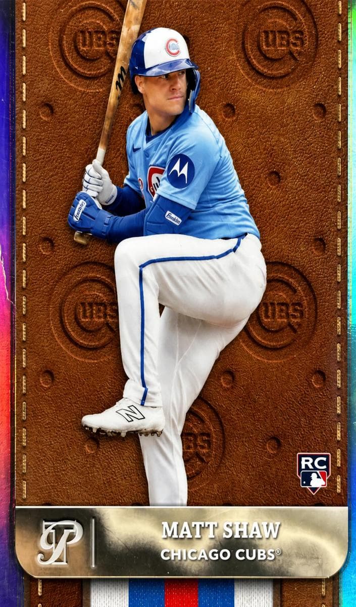 Matt Shaw 2025 topps Topps Pristine