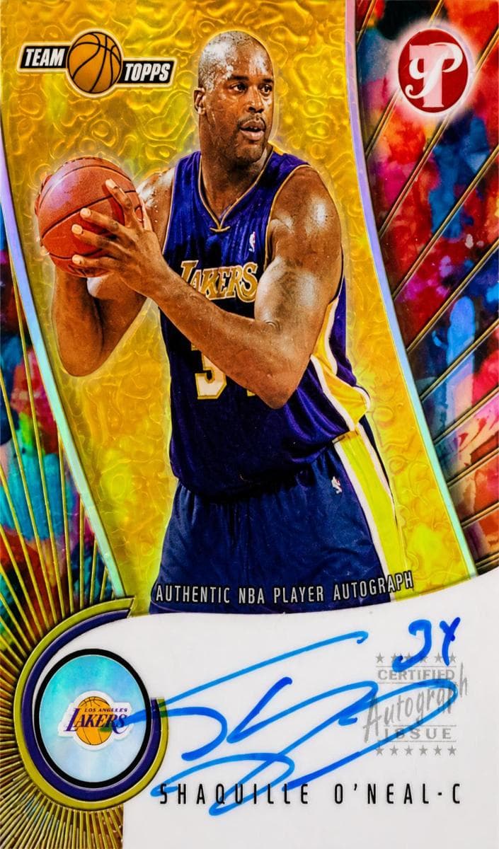 Shaquille O'Neal 2001 topps