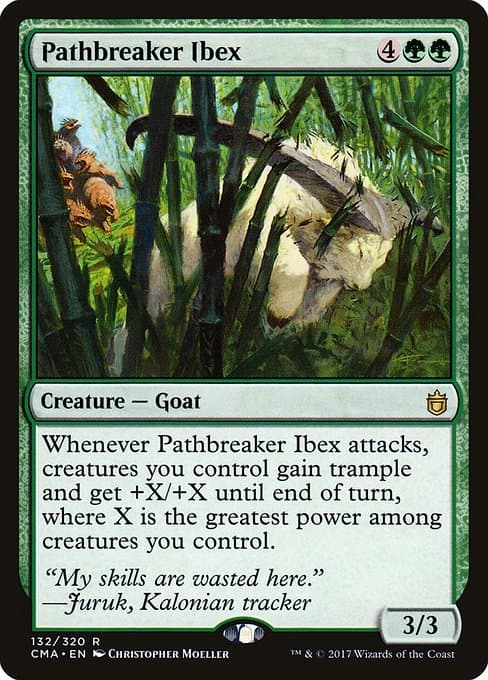 Pathbreaker Ibex 2017 Magic: The Gathering Commander Anthology