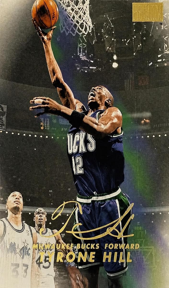 Tyrone Hill 1998 fleer