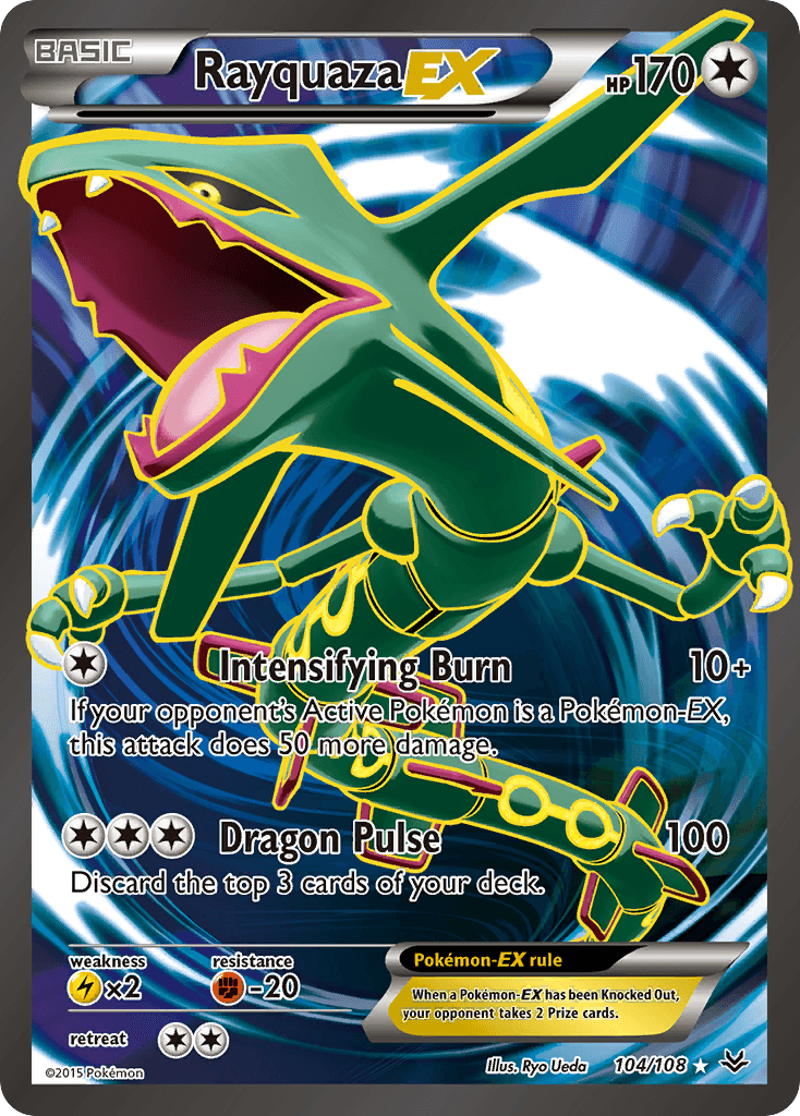 Rayquaza EX 2015 Pokemon