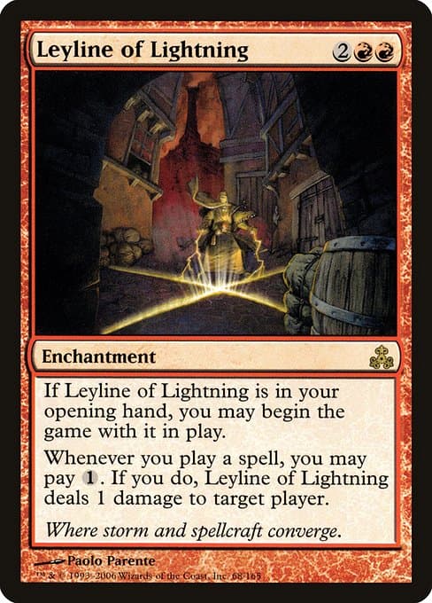 Leyline of Lightning 2023 Magic: The Gathering Wilds of Eldraine Enchanting Tales