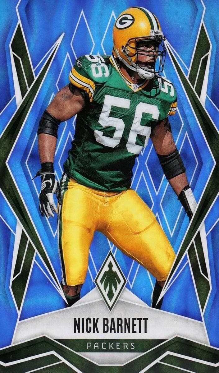 Nick Barnett trading card