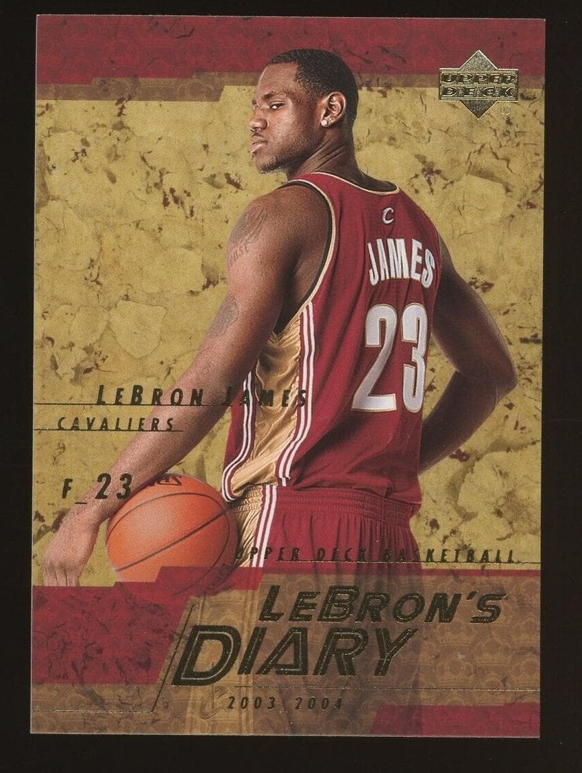 LeBron James 2003 upper-deck Upper Deck