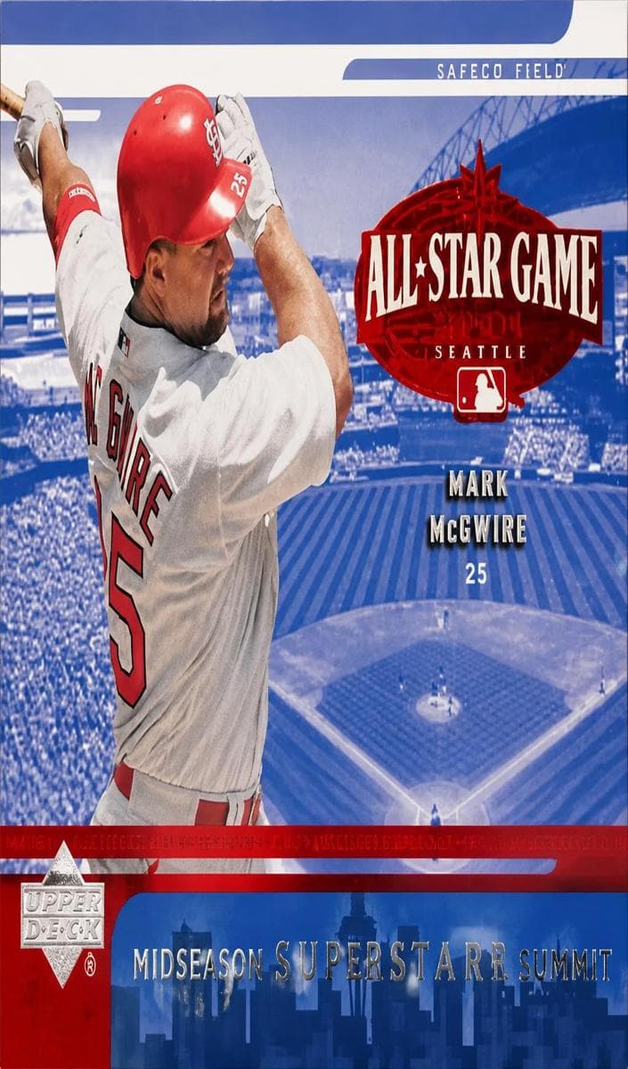 Mark McGwire 2001 upper-deck