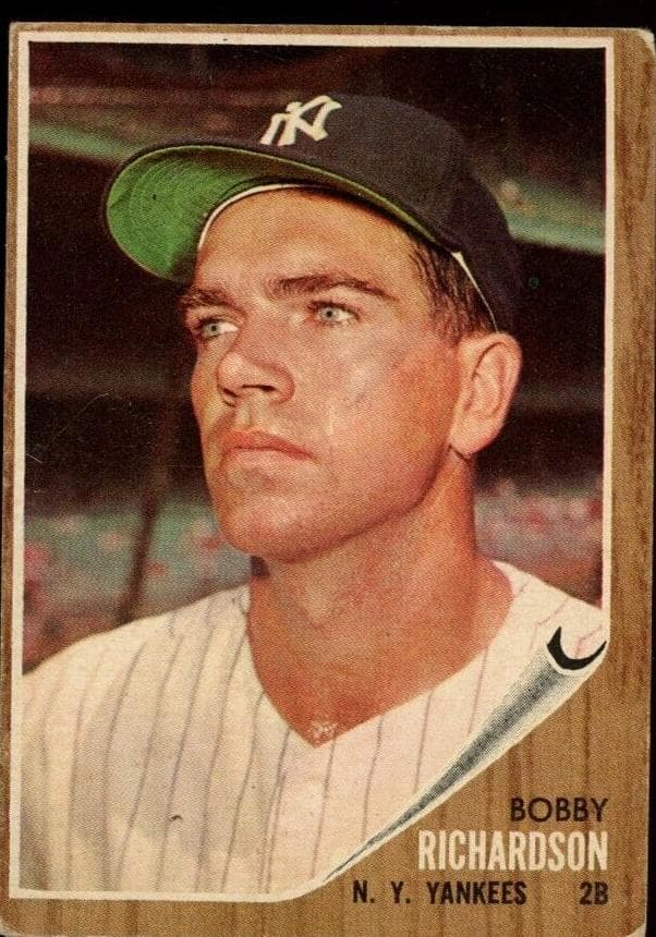 Bobby Richardson 1962 topps Topps