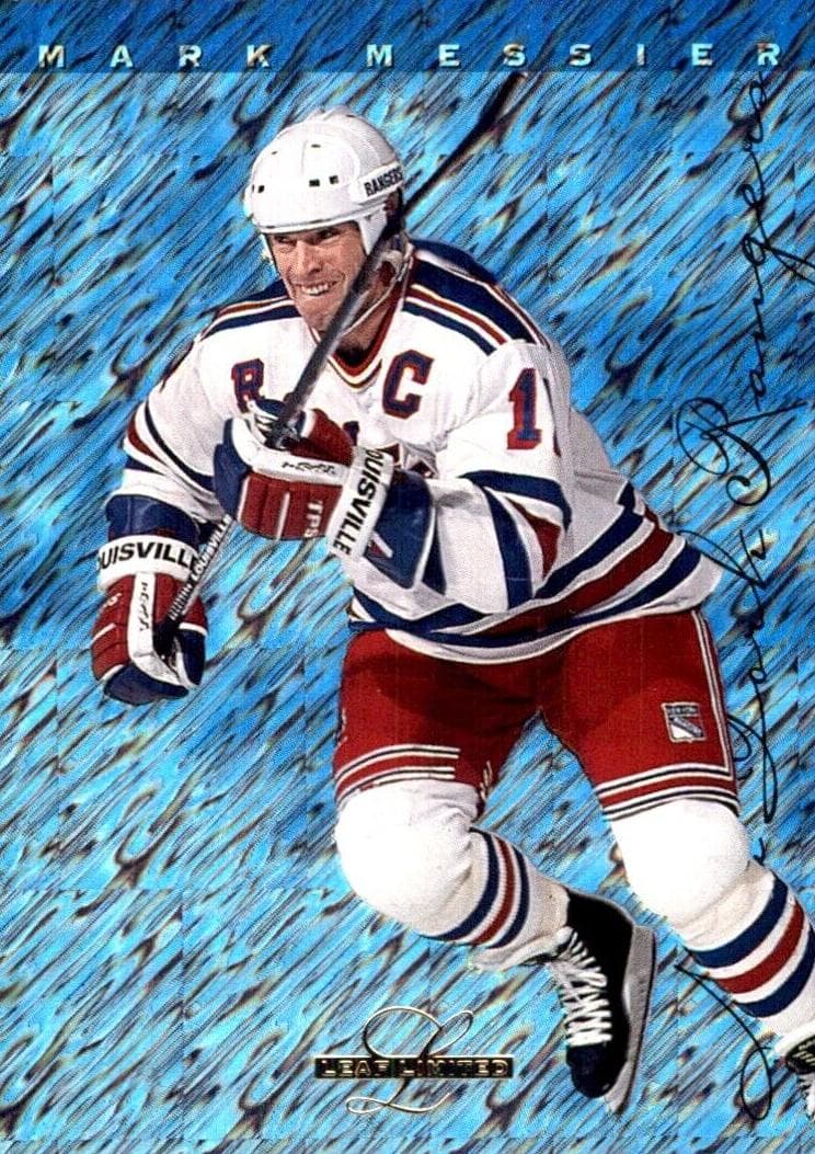 Mark Messier 1995 leaf Leaf Limited