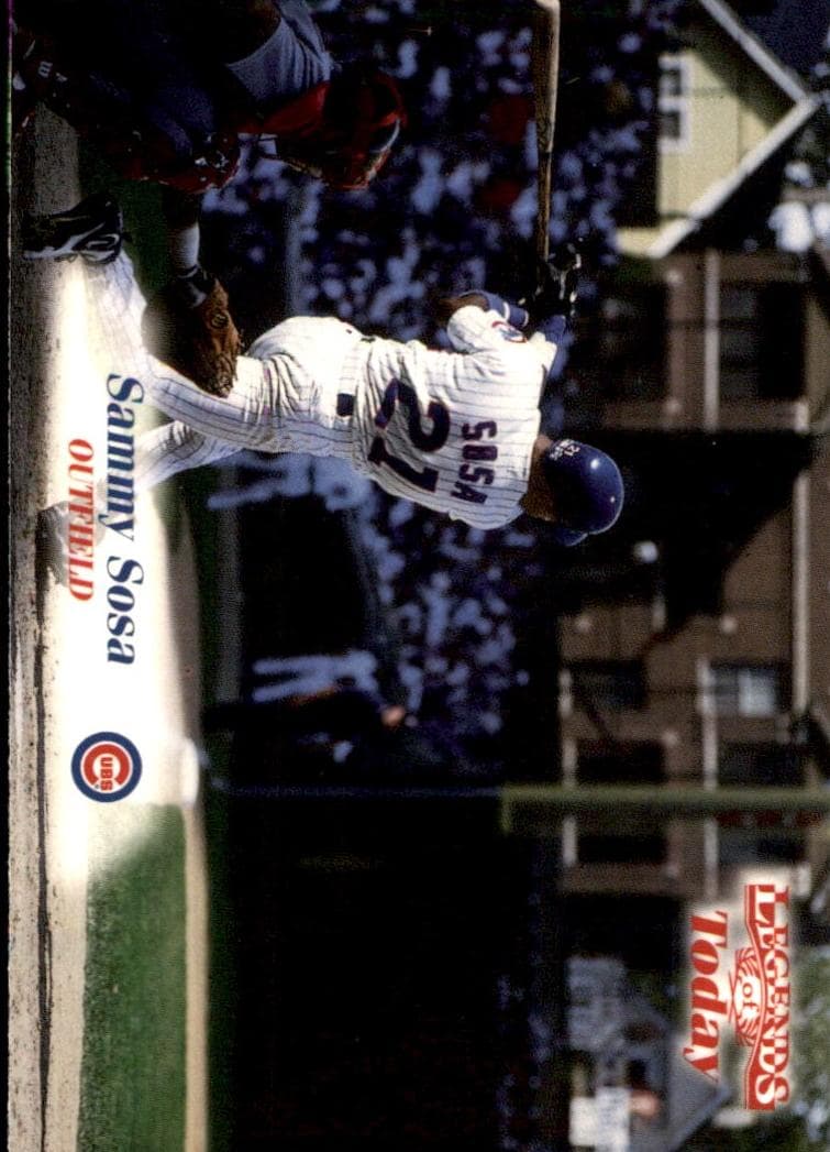 Sammy Sosa 1998 unknown Sports Illustrated Then and Now