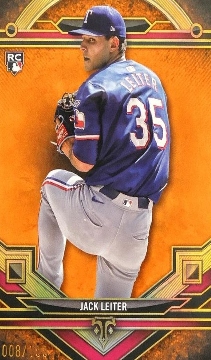 Jack Leiter 2024 topps Topps Triple Threads