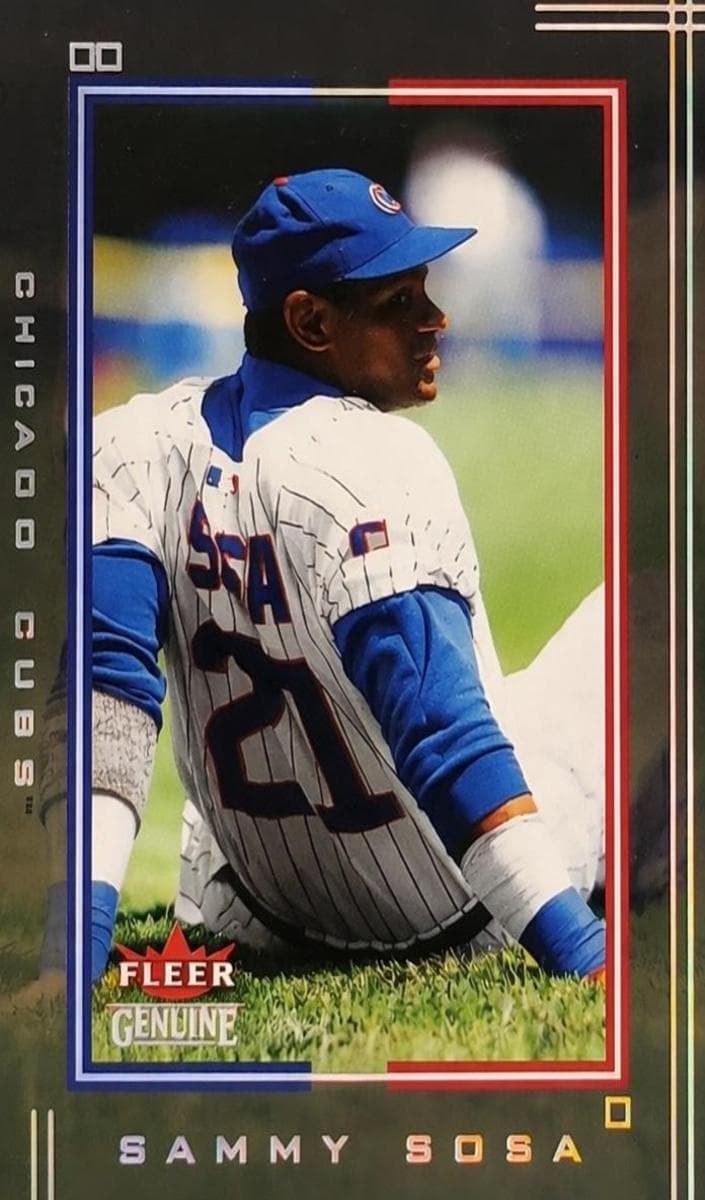 Sammy Sosa 2002 fleer