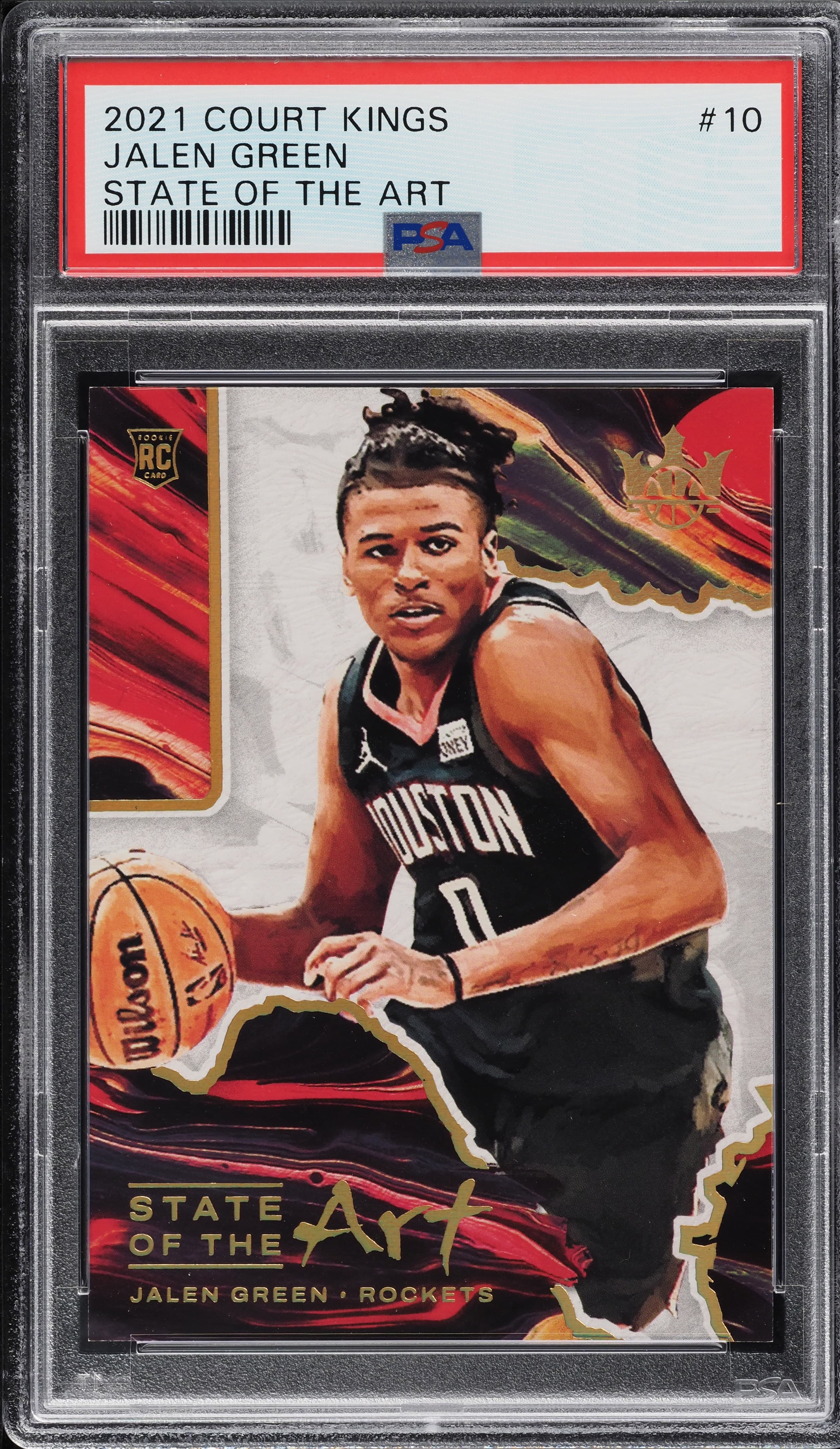 Jalen Green 2021 panini Panini Court Kings