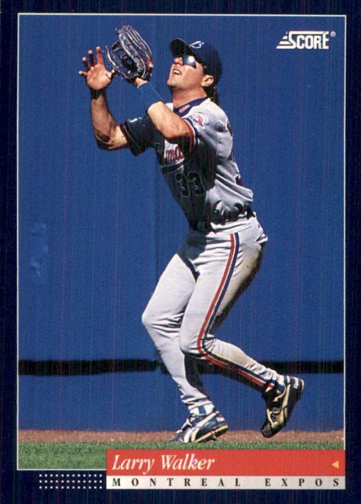 Larry Walker 1994 panini Score