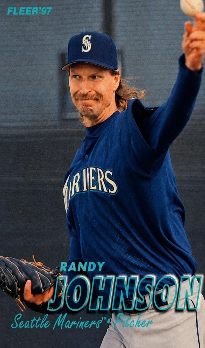 Randy Johnson 1997 fleer Fleer