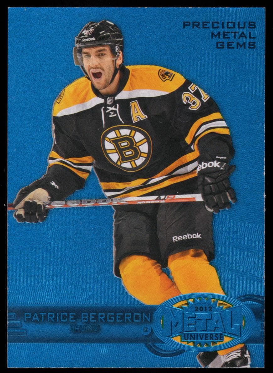 Patrice Bergeron 2012 fleer