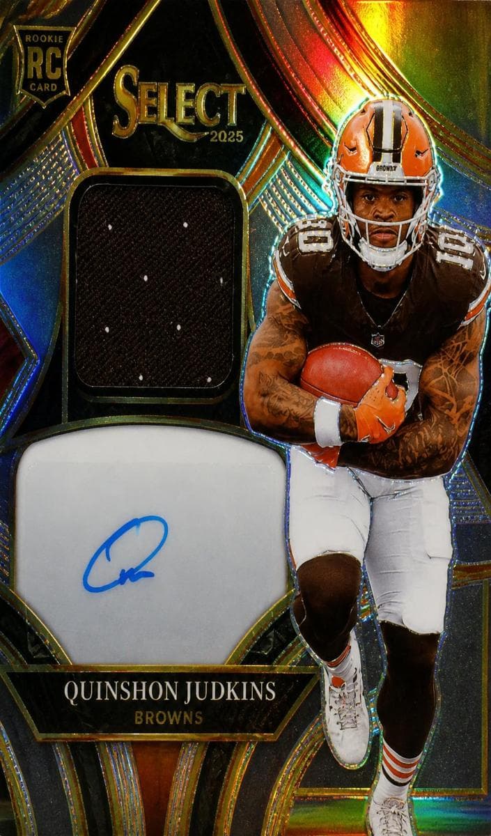 Quinshon Judkins 2025 panini Donruss Optic