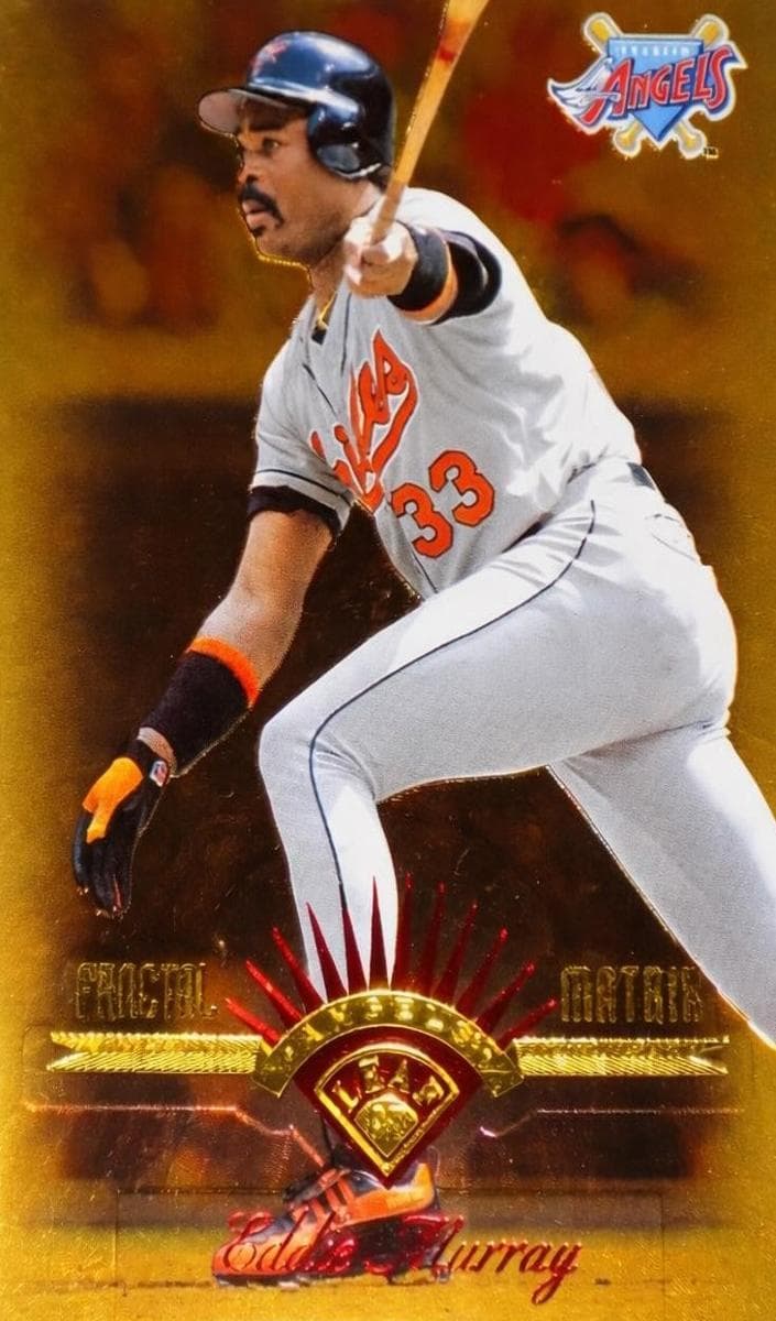 Eddie Murray 1997 leaf Leaf