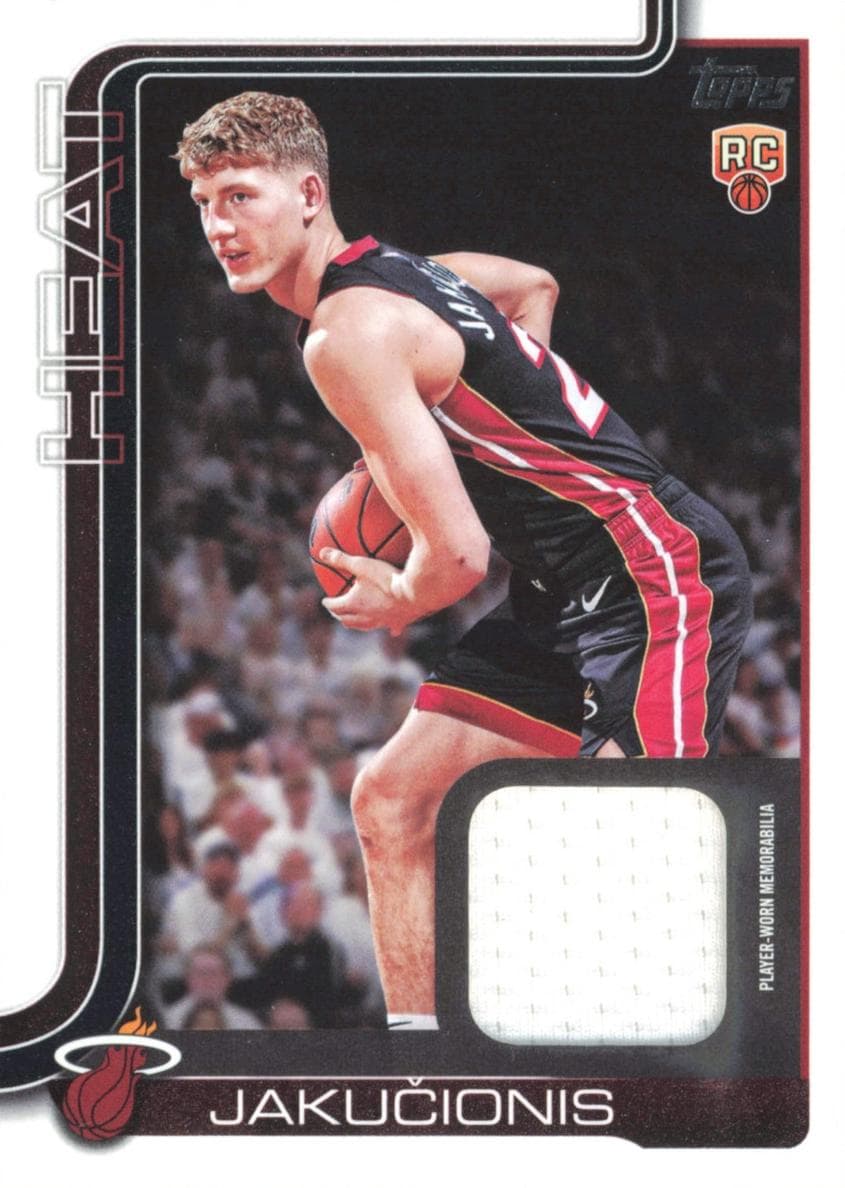 Kasparas Jakučionis 2025 topps Topps