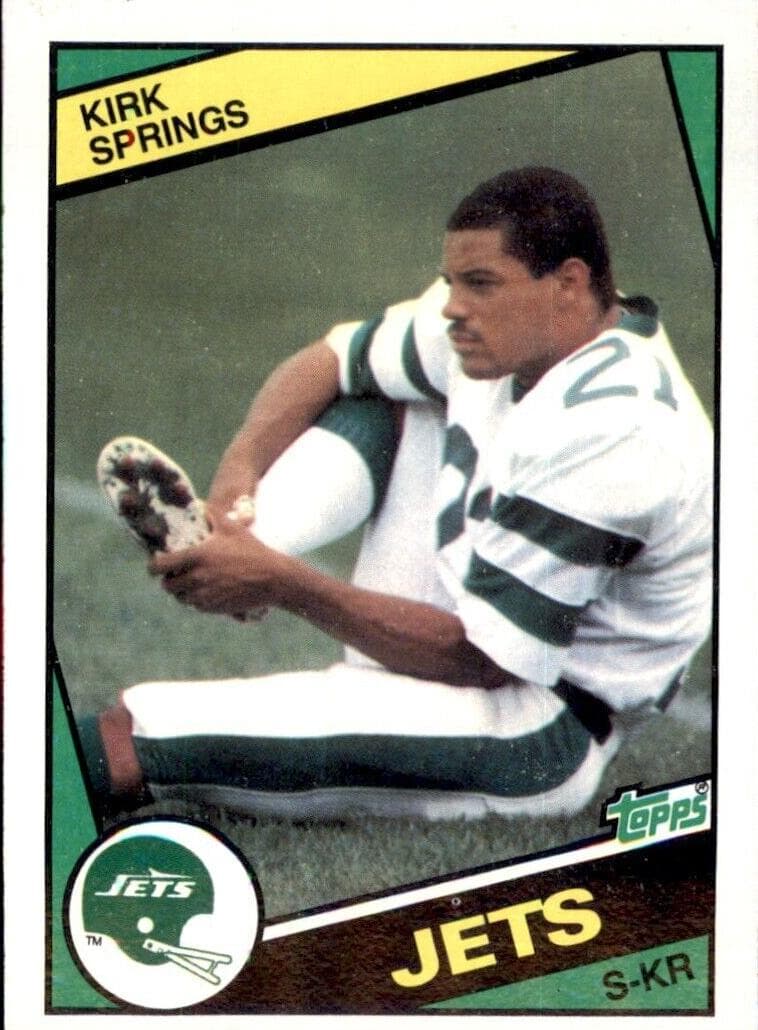 Kirk Springs 1984 topps