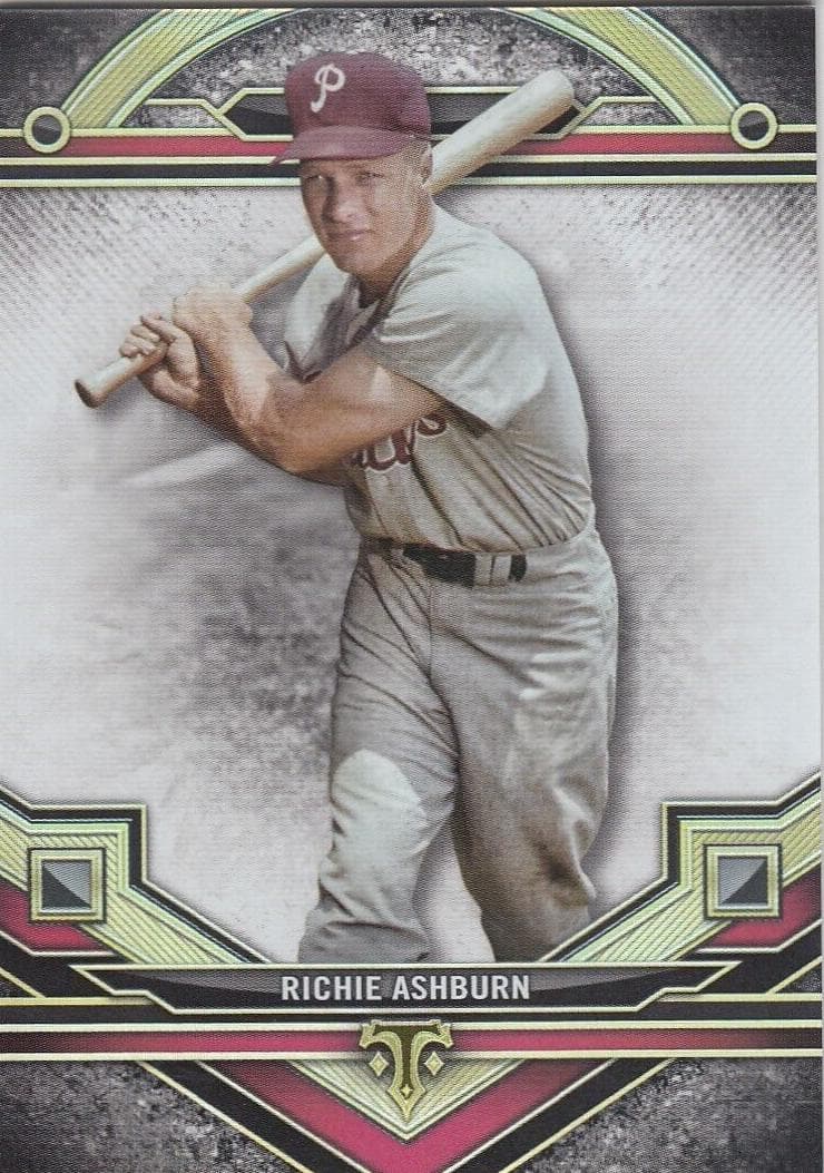 Richie Ashburn trading card