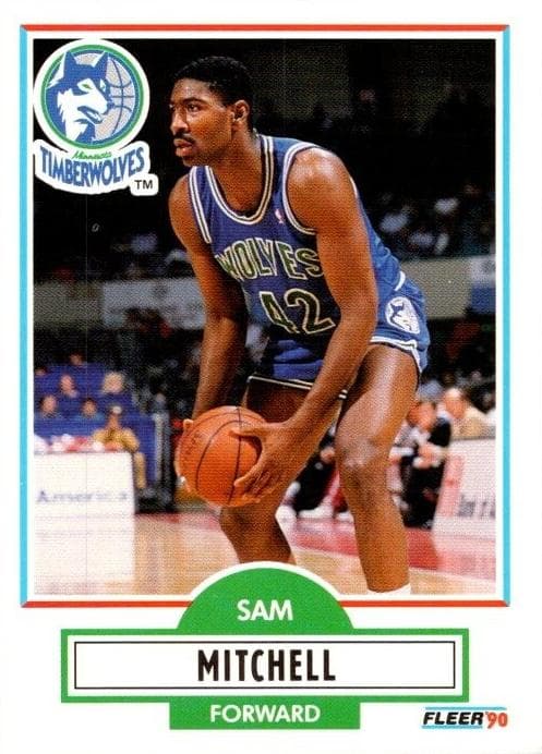Sam Mitchell trading card