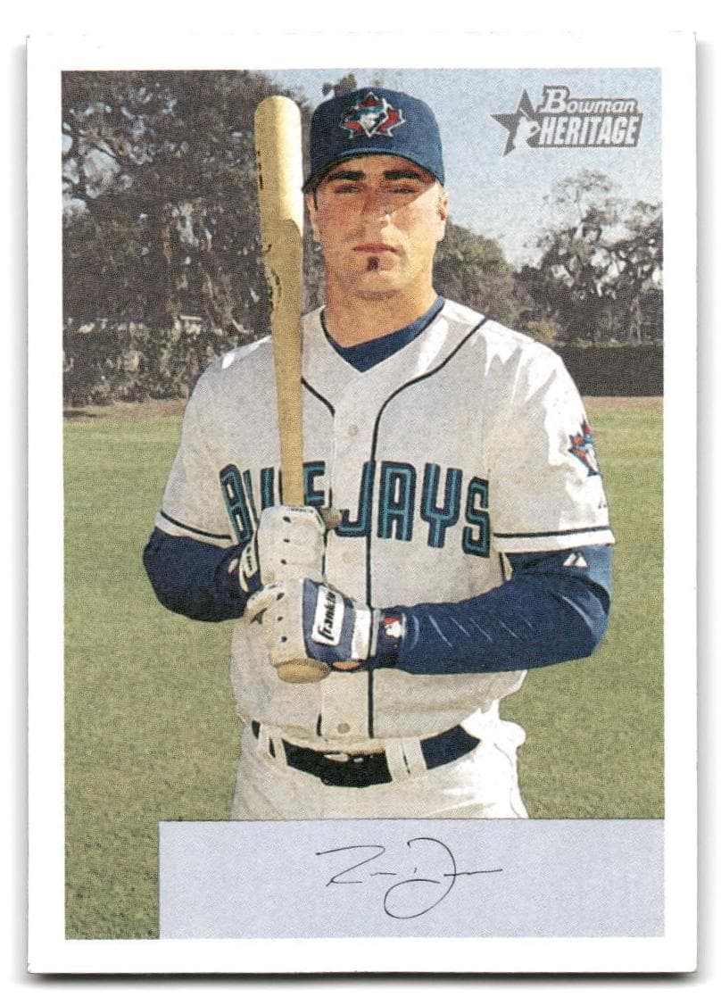 Reed Johnson 2002 bowman Bowman Heritage