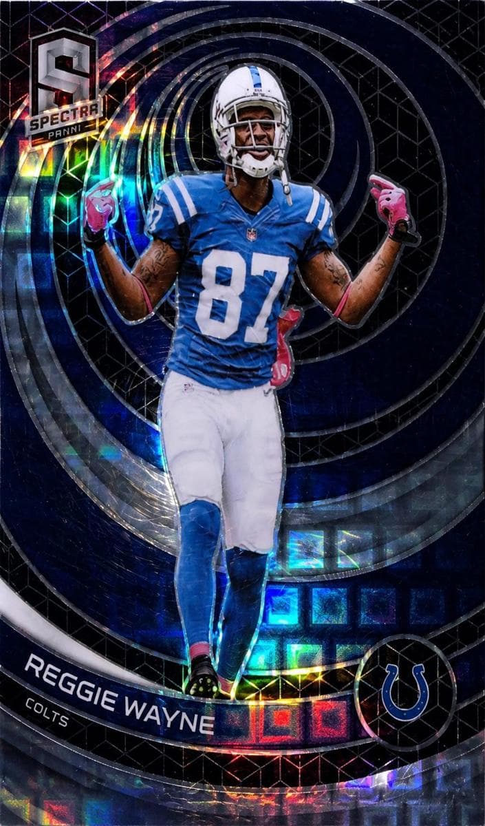 Reggie Wayne trading card
