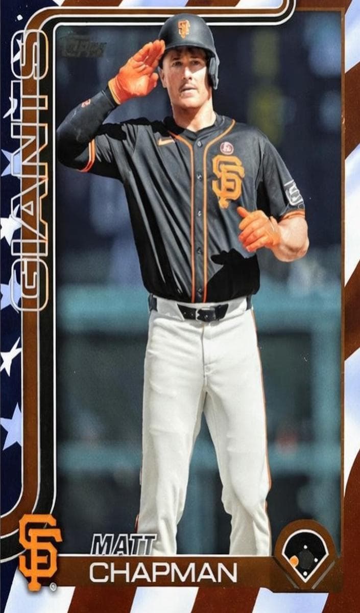 Matt Chapman 2025 topps Topps
