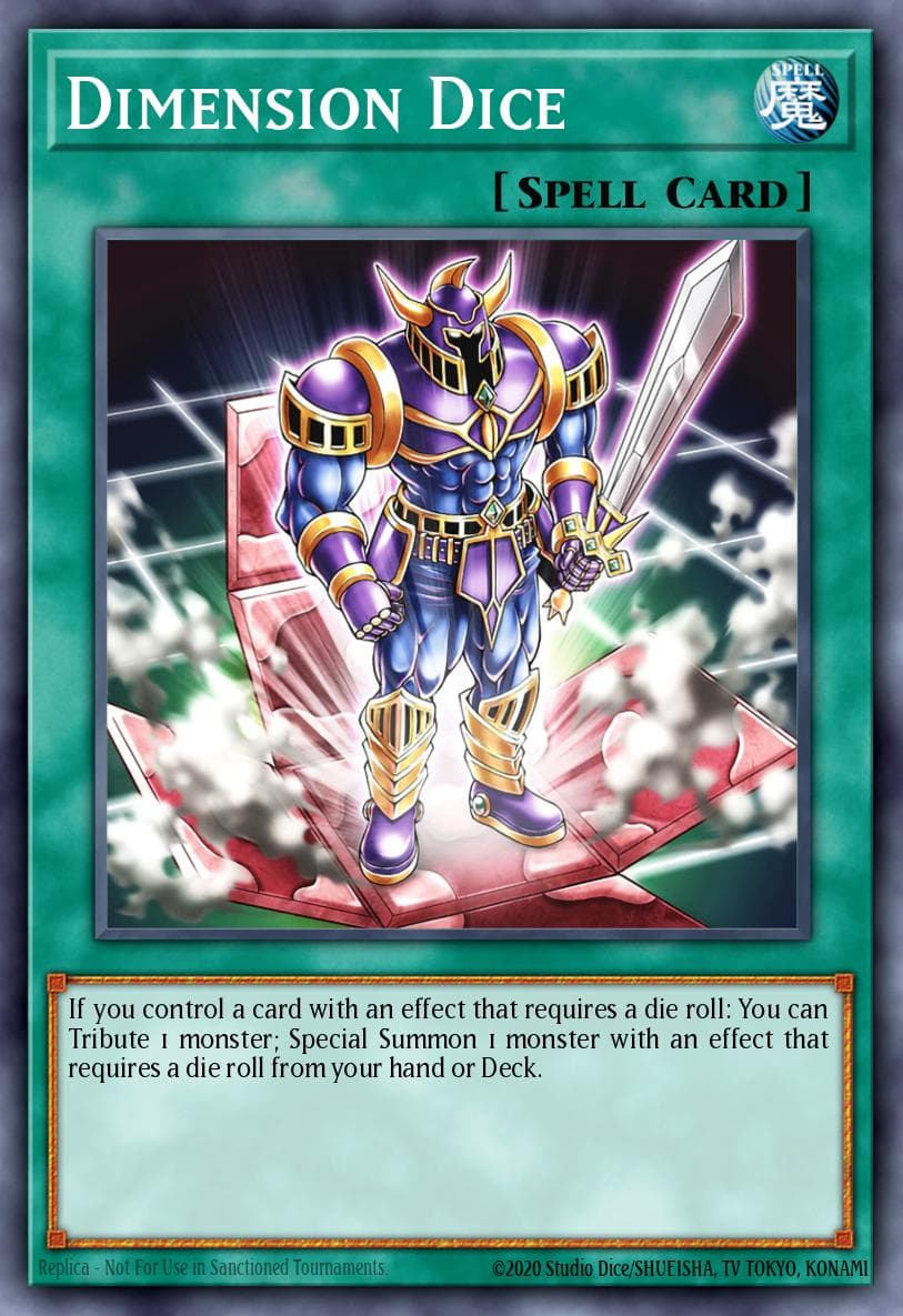 Dimension Dice 2022 Yu-Gi-Oh! Battles of Legend: Crystal Revenge