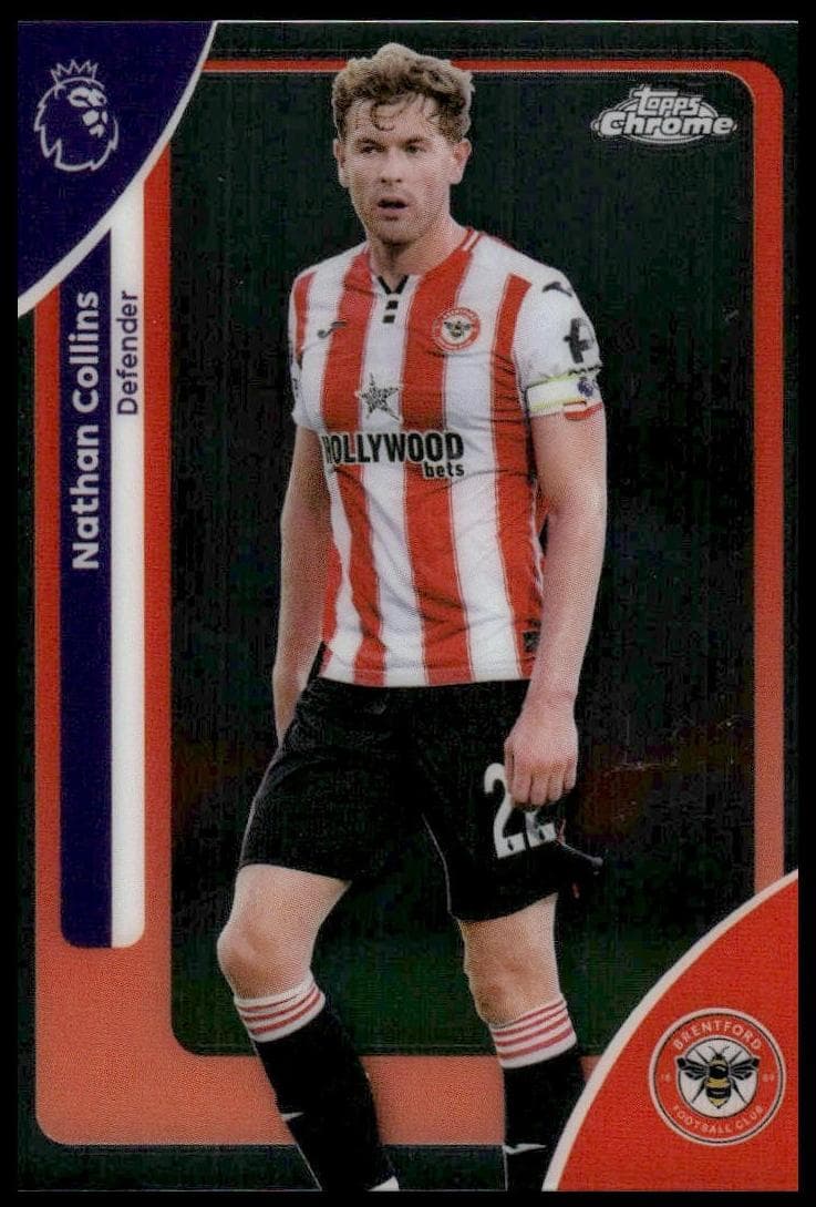 Josh King 2026 Topps Chrome Premier League rookie card