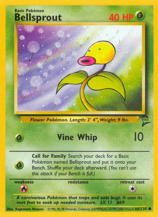 Bellsprout 2000 Pokemon