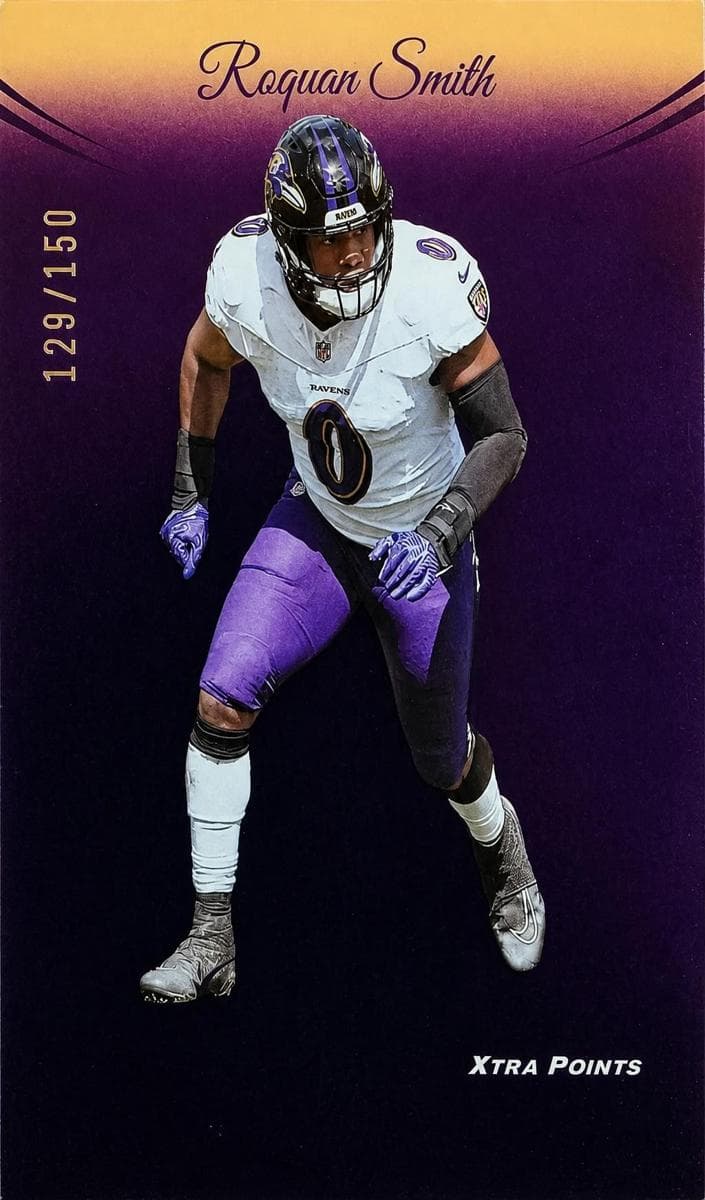 Roquan Smith trading card